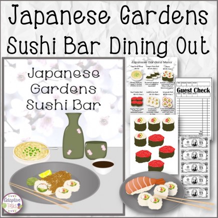 Japanese Gardens Sushi Bar Dining Out Activity